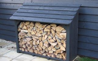 Log Stores and Wood Storage - Classic A1 Log Store
